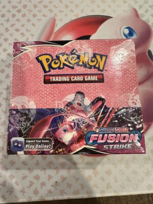 2026/03/20494.jpg Pokemon TCG Fusion Strike
Booster Box 36 Packs Sword
& Shield New Factory Sealed