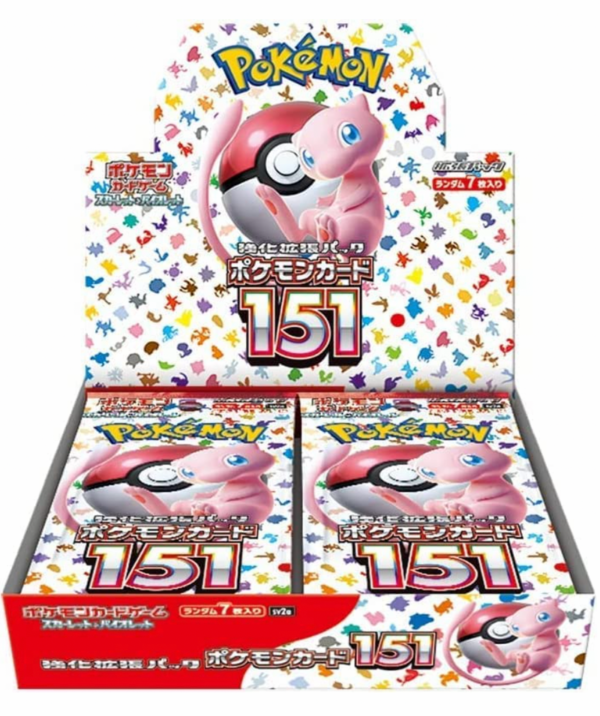 IMG_5073 Pokemon Card Game Scarlet & Violet Enhanced Expansion Pack ” Pokemon Card 151″ Box – Pokemon Card Japanese