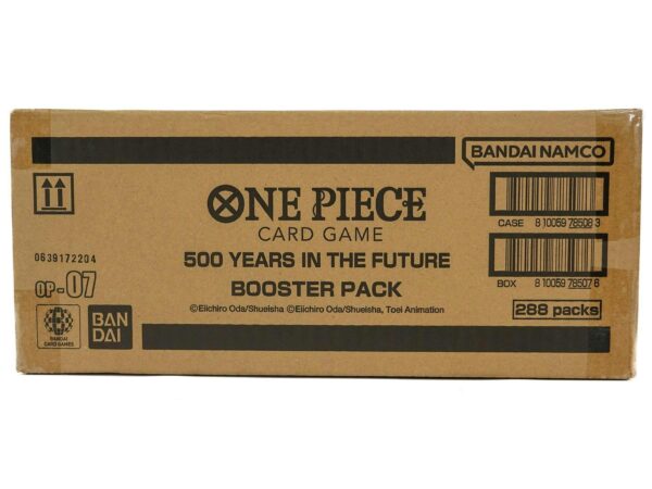 One Piece OP07 500 Years Into The Future Sealed Case English