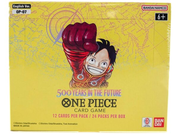 One Piece OP07 500 Years Into The Future Sealed Case English