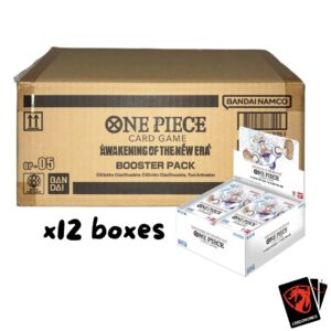 One Piece OP05 Awakening of a New Era English Sealed Case (12x Booster Boxes)