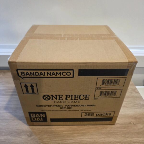 2026/05/85864.jpg One Piece Card Game - OP02 Paramount War - Booster Box (English)